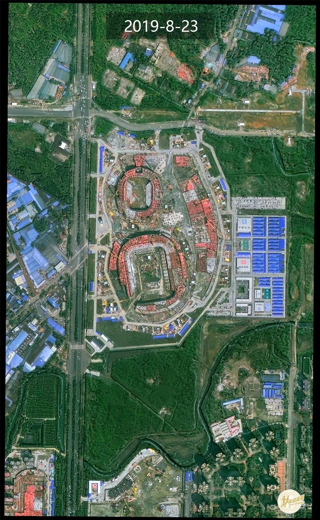 成都第二座专业足球场竣工在即 预计7月底交付使用