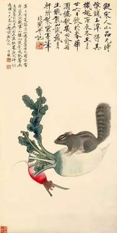 饶薇工笔蔬果草虫画,工笔蔬果绘画技法