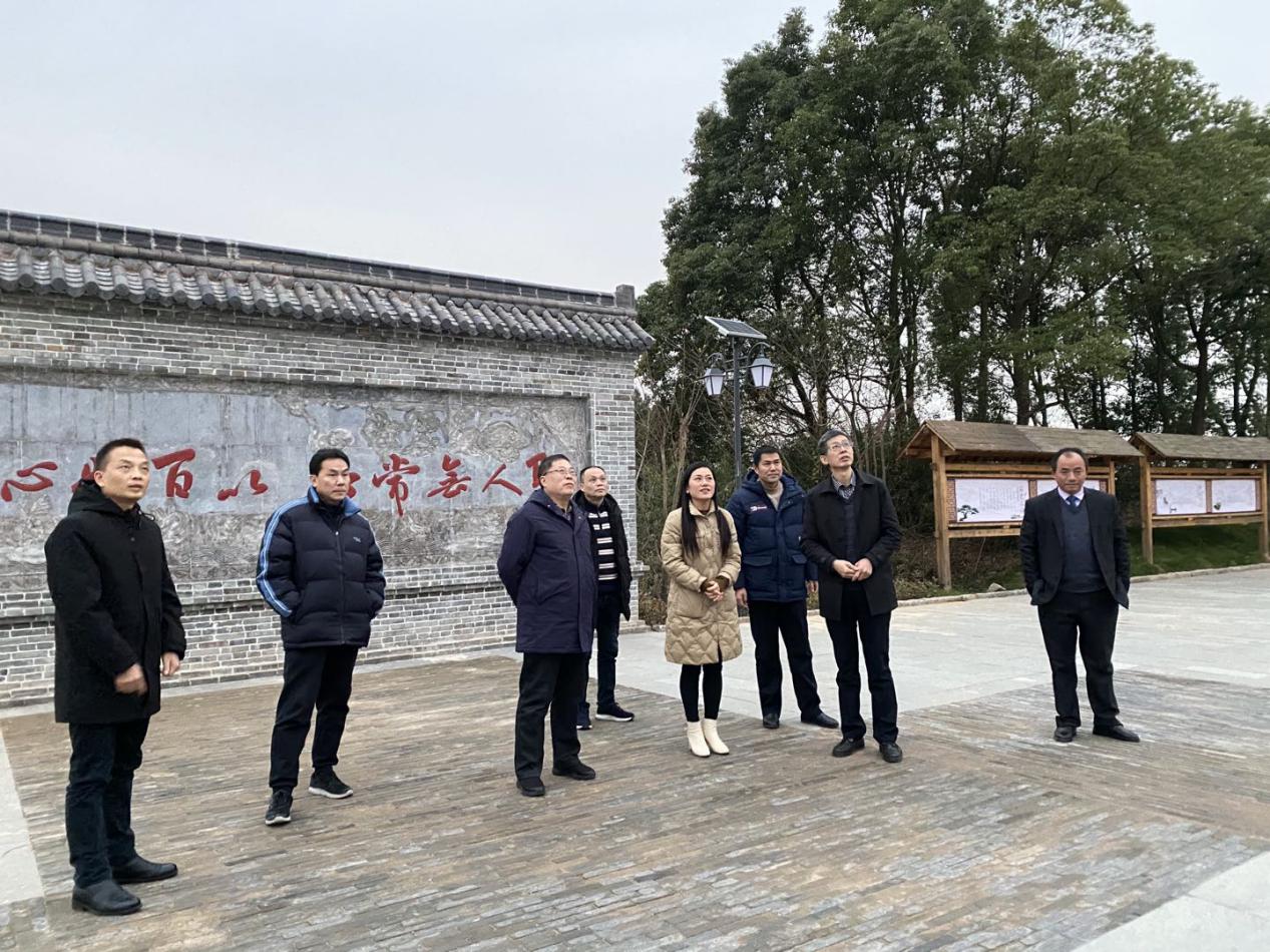 彭泽黄岭乡新春村,新春走基层英山