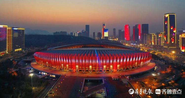 济南霓虹灯,济南城市夜景霓虹灯