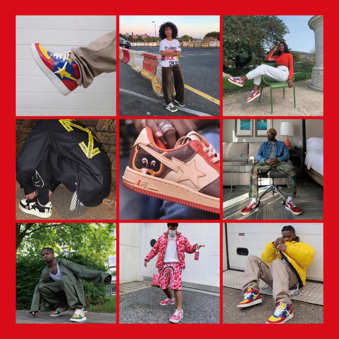 新款bape sta (bapesta翻新)