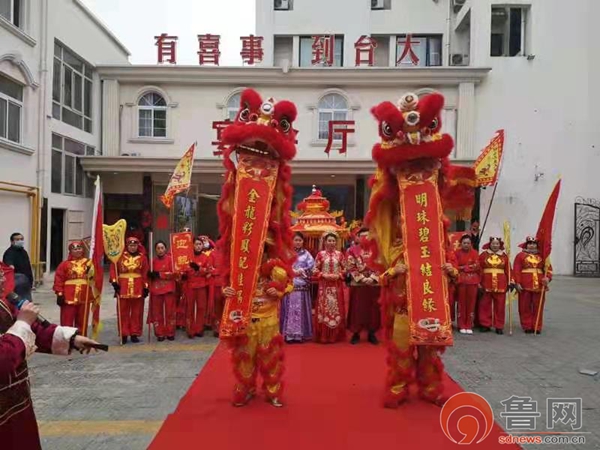 枣庄台大有喜:在春天盛开的中式婚礼