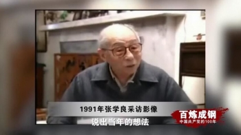 百炼成钢纪录片九一八事变,百炼成钢第十七集西安事变