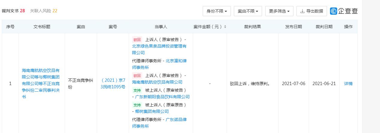 正宗椰树牌椰汁被罚款,椰树椰汁包装被罚款