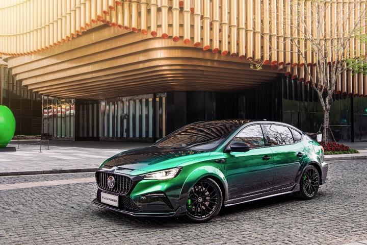 mg6xpower亮相上海车展,mg6xpower来袭造型前卫个性