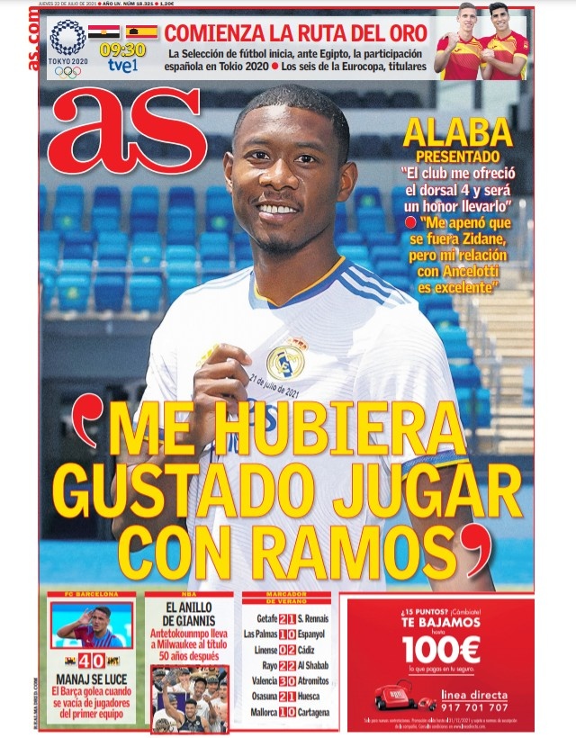 皇马今日头版,今日西甲皇马直播录像回放