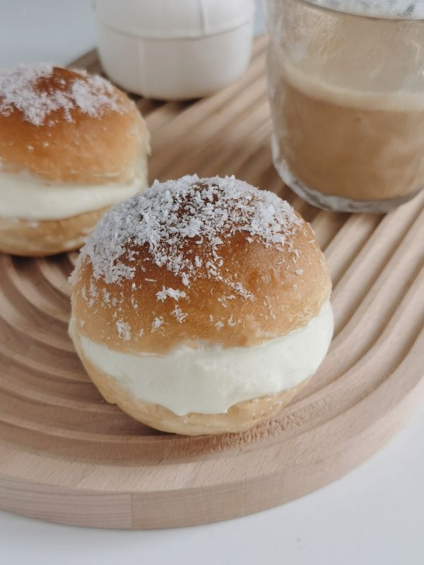 混搭的意式奶油包,意式极简和法式奶油混搭