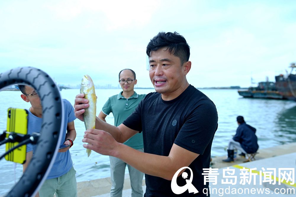 青岛海鲜直播七鲜海汇卖货,青岛海鲜水产直播卖货