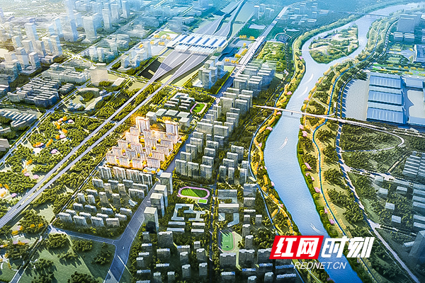 雨花“项”前冲｜一桥十路、两带三园……自贸雨花高铁片区30亿投资基建