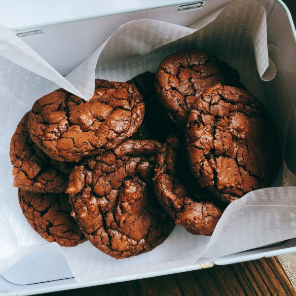 布朗尼海盐巧克力薄脆饼干,布朗尼脆巧克力饼干