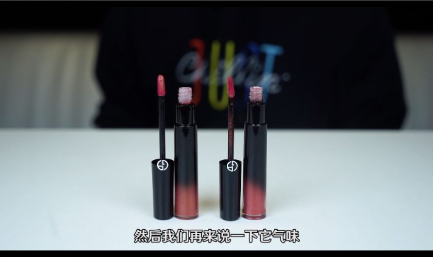 armani阿玛尼唇釉黑管400色号,阿玛尼哑光红黑管真假测评