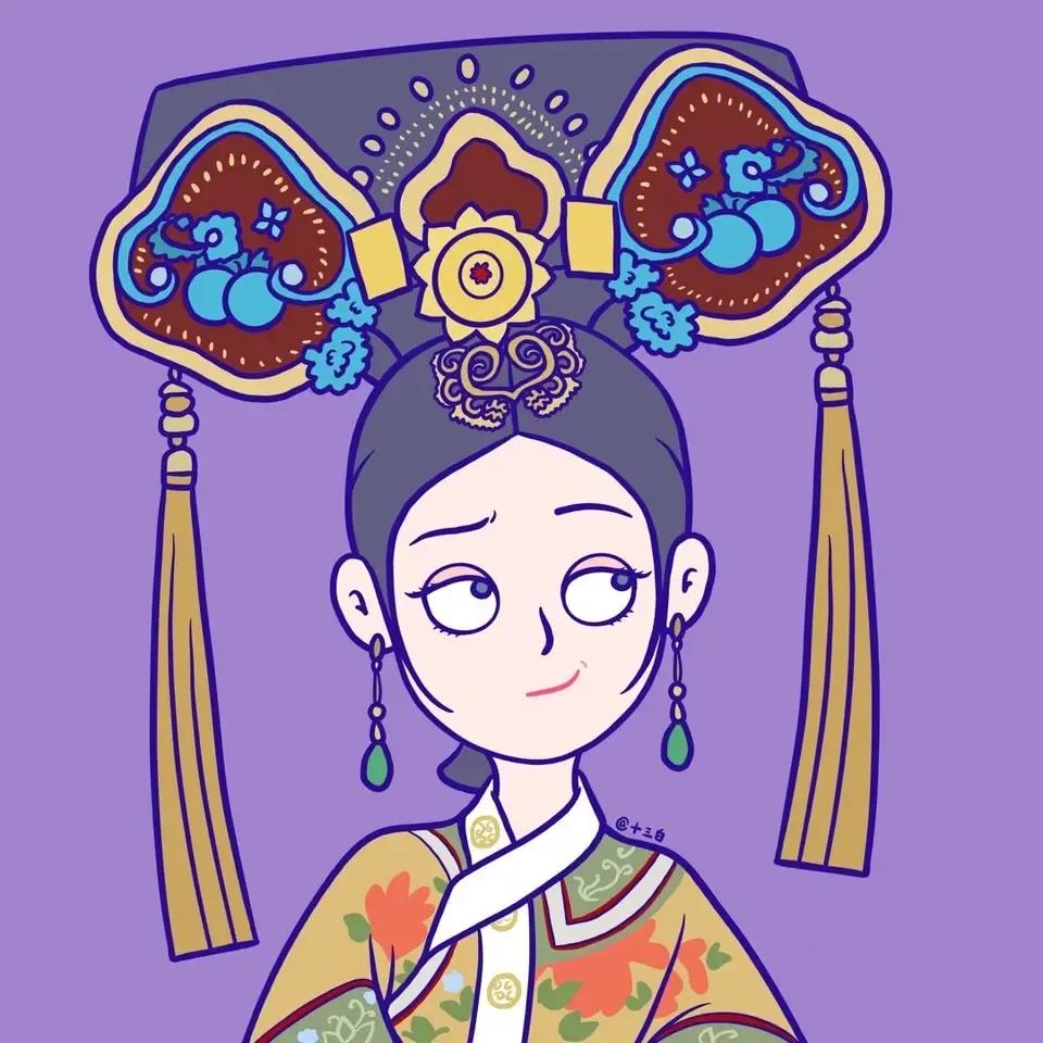 古典漫画头像小可爱,经典头像小可爱