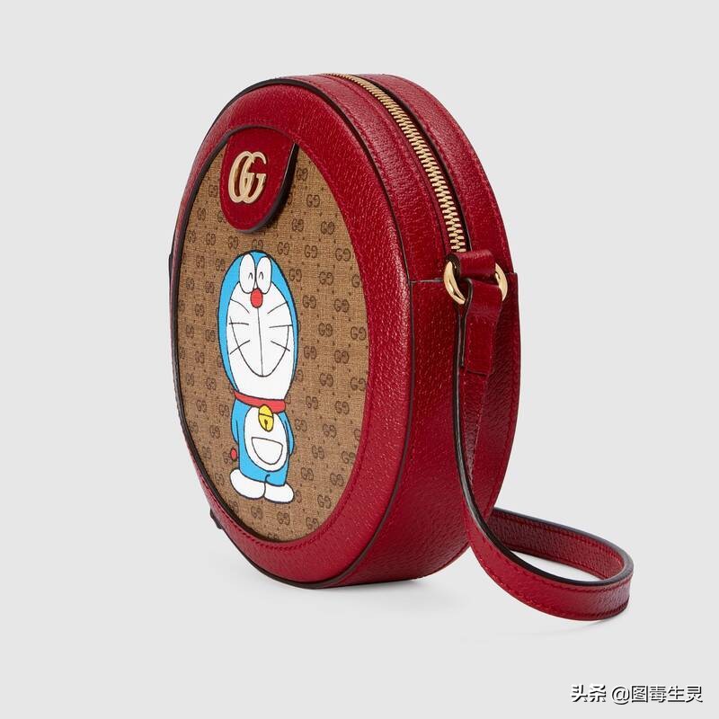 蓝胖子哆啦a梦的图片,哆啦a梦古驰联名蓝胖子