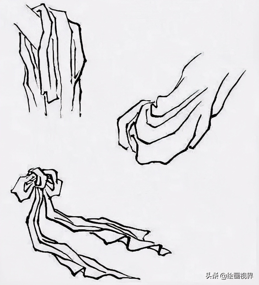 白描的基本技法步骤,中国白描技法基础入门