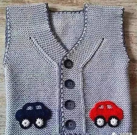 宝宝马甲编织教程,宝宝马甲背心花样