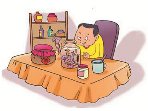 药酒的功劳（现代故事）