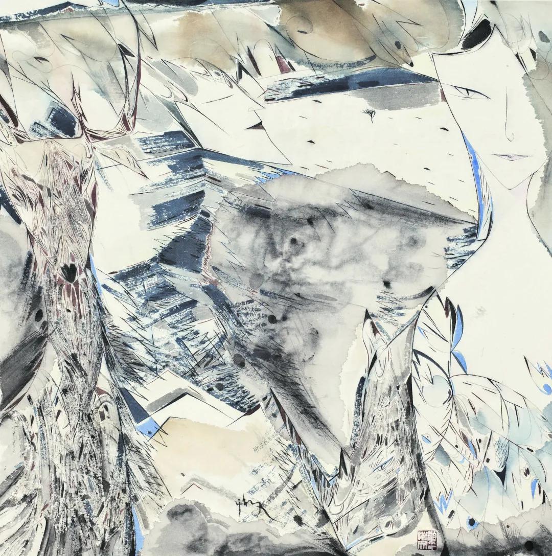 赵怡文中国画作品展,江苏书画院名家