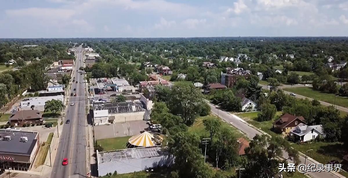 美国最危险的黑帮城市,美国废弃城市底特律