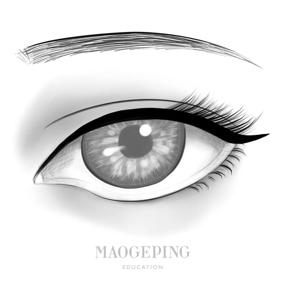 画眼线一步一步教程,画眼线小技巧一看就会