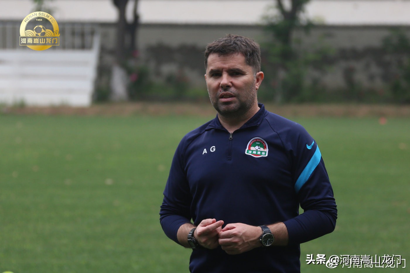 河南龙门嵩山足球队主教练,河南足球俱乐部青训u19陆峰