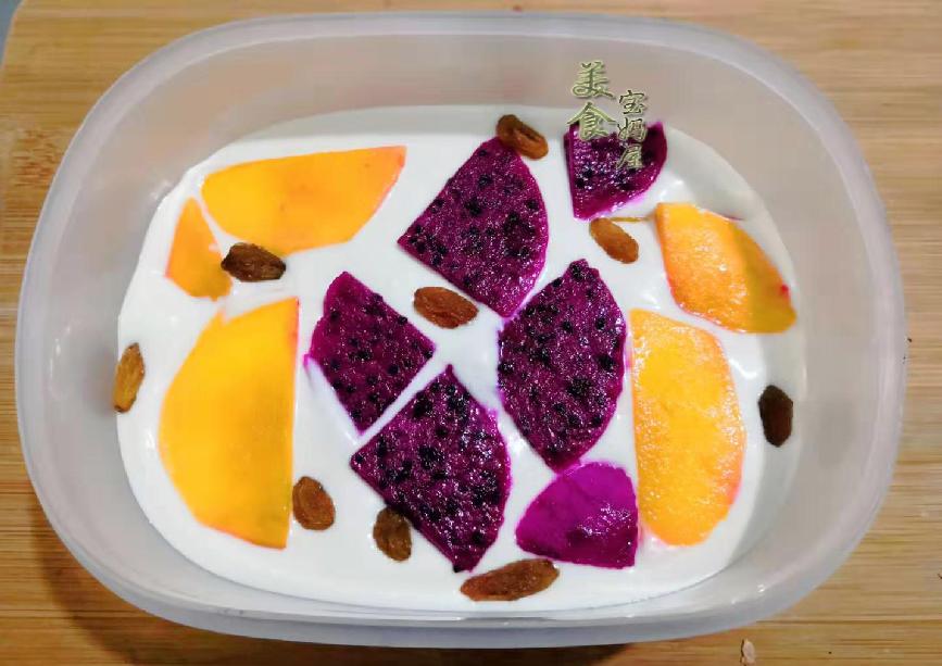 正宗水果酸奶冻的制作方法,酸奶100种方法做简单又好吃