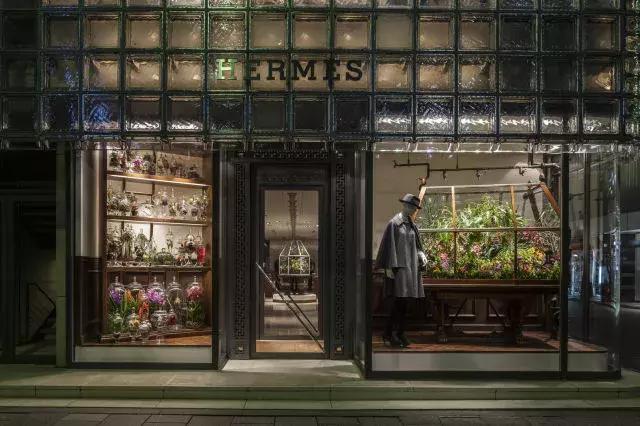 2016年成都爱马仕橱窗,爱马仕东京银座橱窗设计