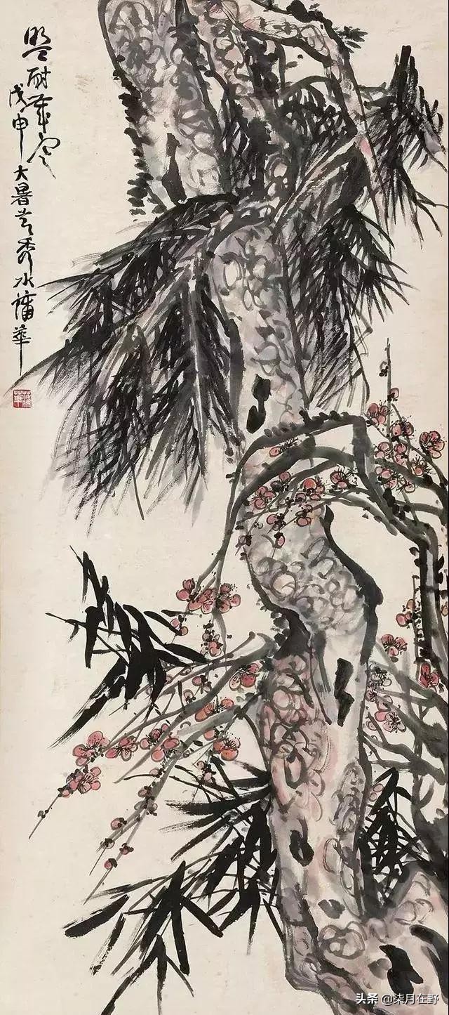 松竹梅岁寒三友桃李杏春风的出处,元朝青花松竹梅岁寒三友执壶图片