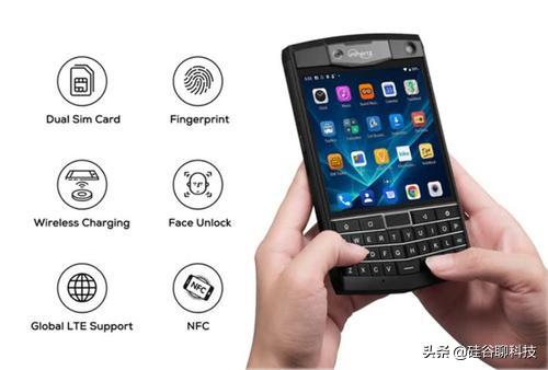 黑莓半反半透屏幕手机,黑莓上架翻盖智能机