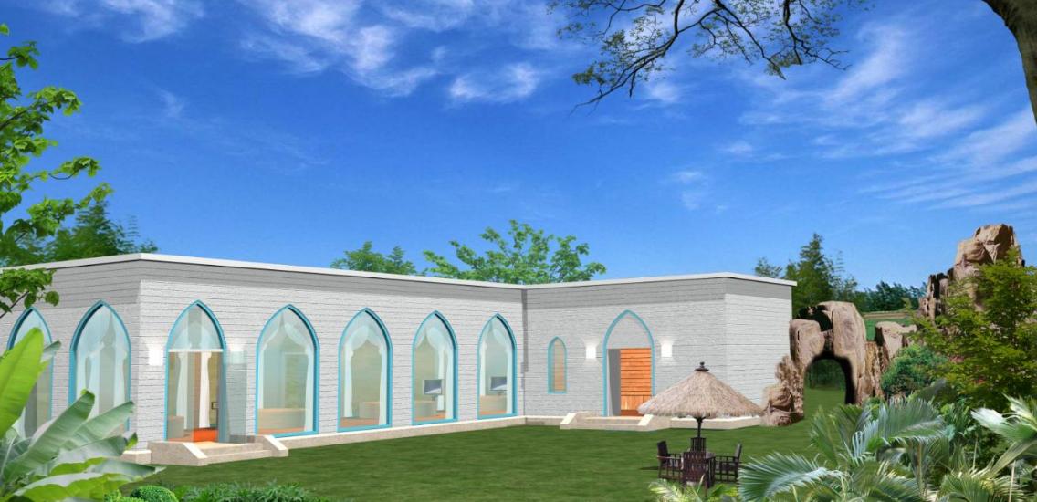 七星九龙湾沈阳,辽宁东南亚风温泉度假村设计报价