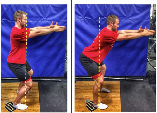 深蹲膝盖和脚尖无法一致,杠铃深蹲膝盖要不要超过脚尖