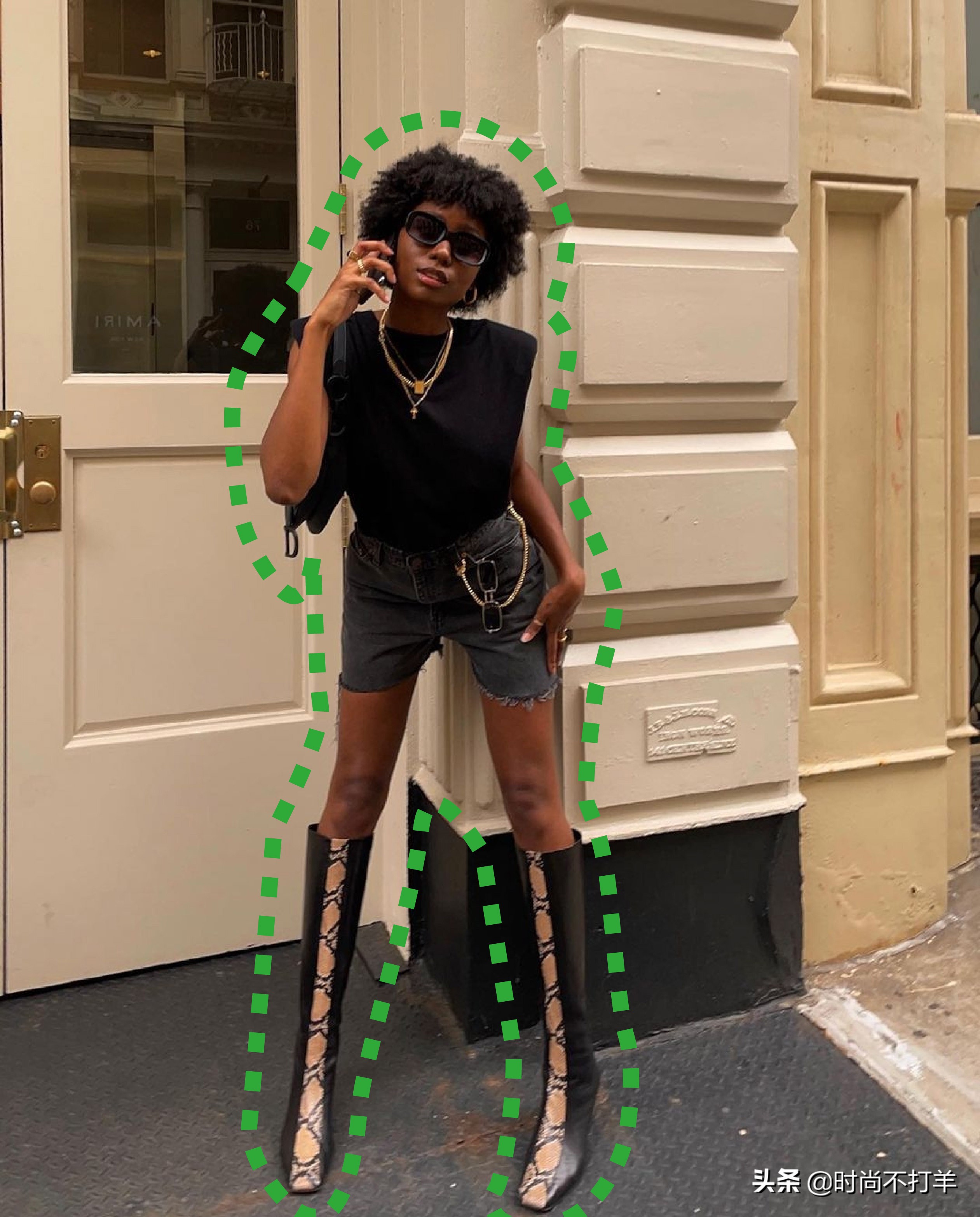 穿搭推荐夏季短裤,夏季穿搭腿粗中性短裤