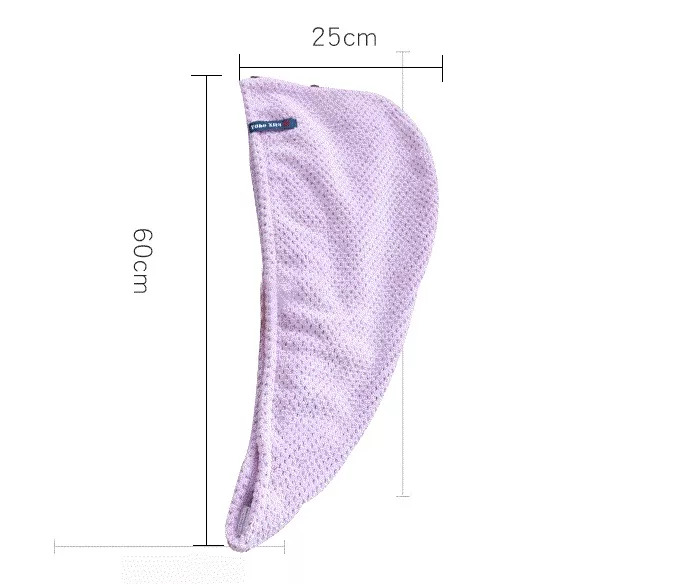 洗头必备干发帽，干发速度胜过吹风机，省时省力又省钱