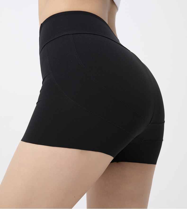 提臀安全裤白色夏天薄款,高腰收腹提臀裤夏季