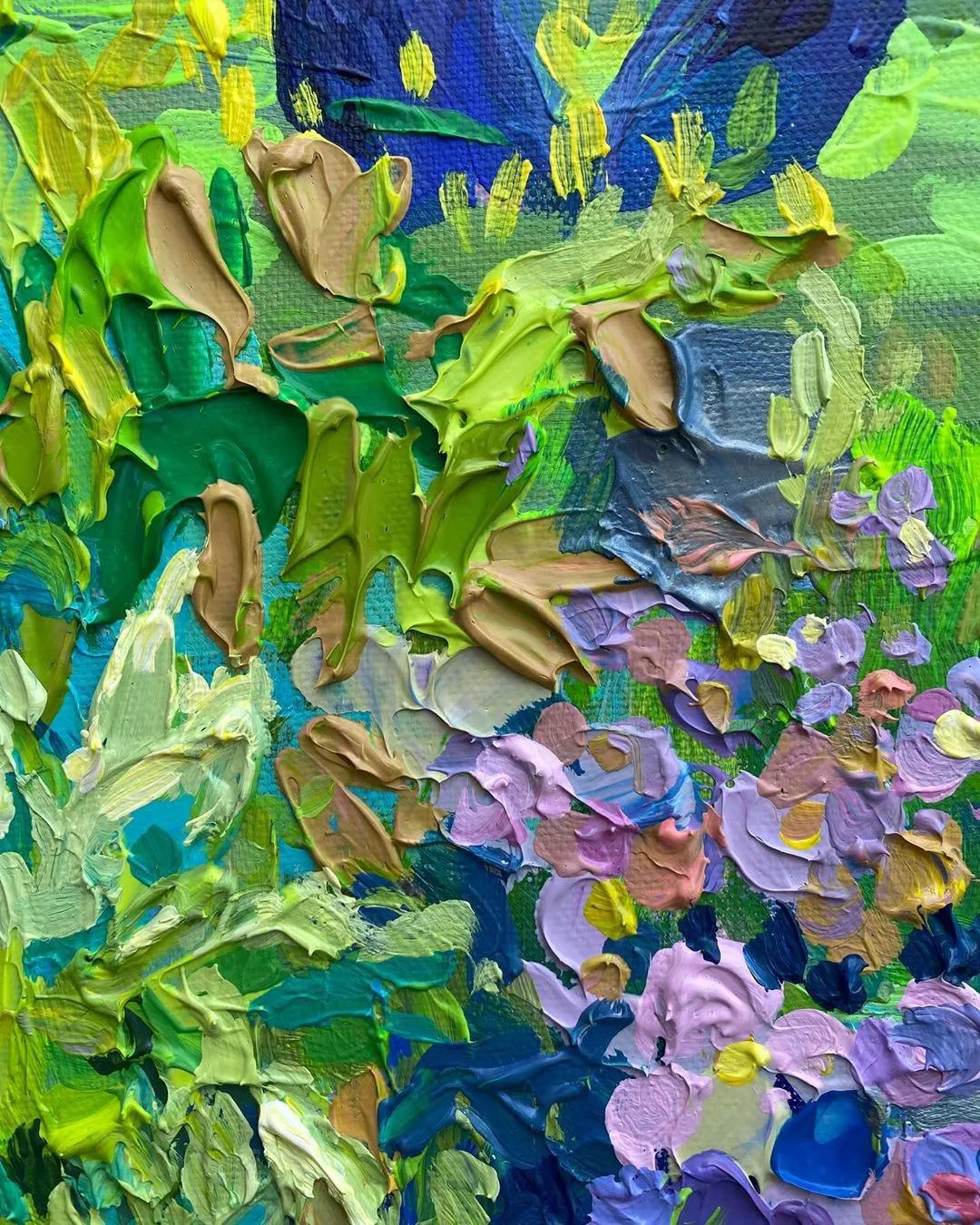 一千元颜料画画,画画颜料全套捡漏