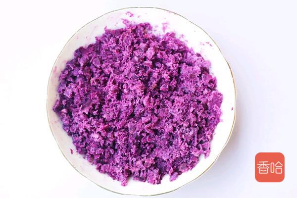 紫薯西多士做法空气炸锅,紫薯西多士烤箱