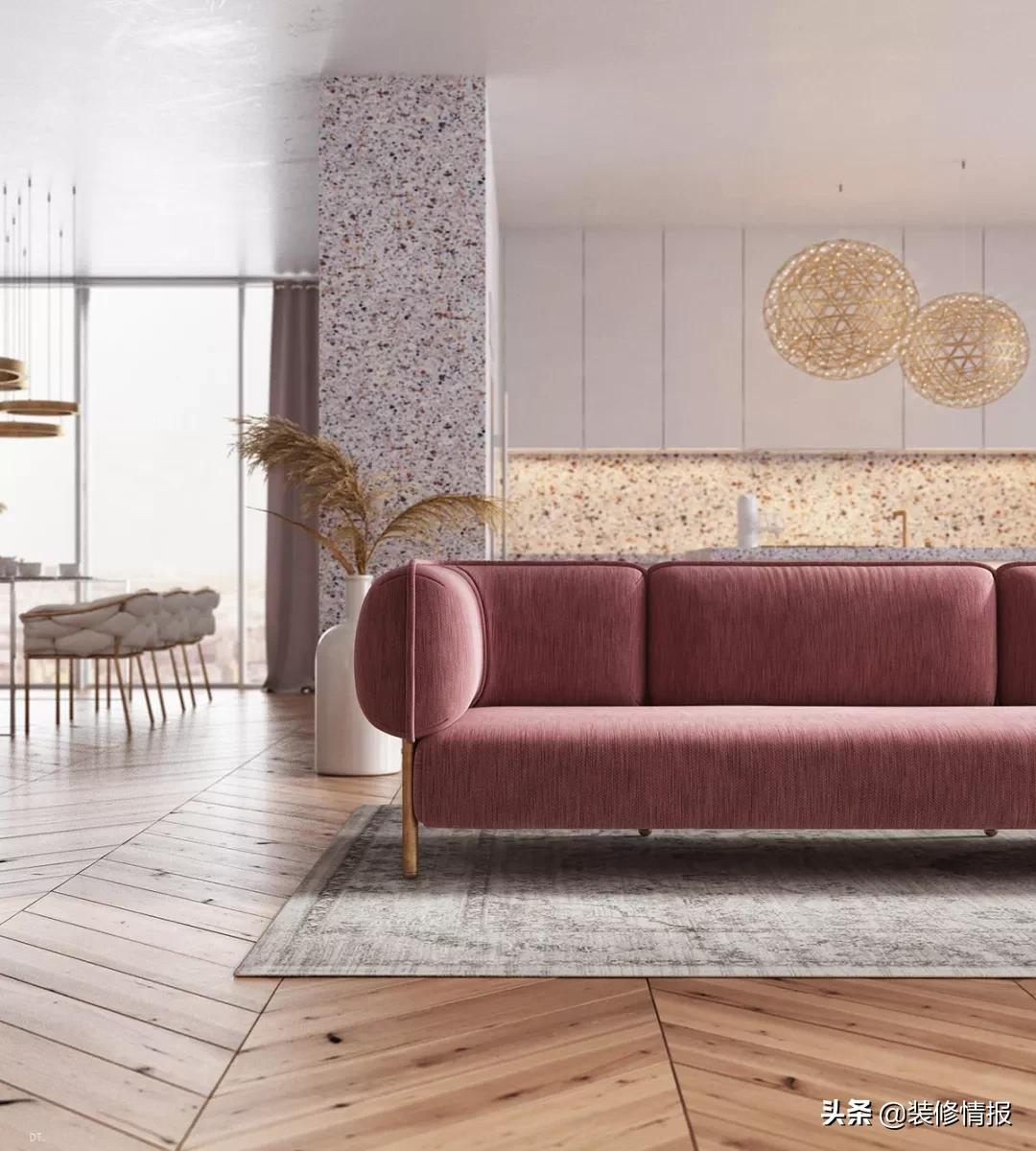 水磨石高颜值设计,大气上档次水磨石