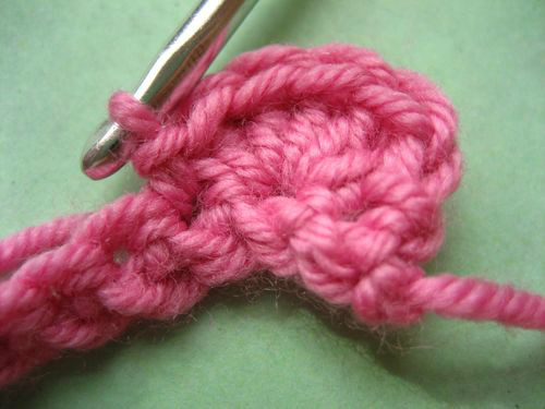 钩针玫瑰花叶子花样图解,一体钩玫瑰花的图解教程大全