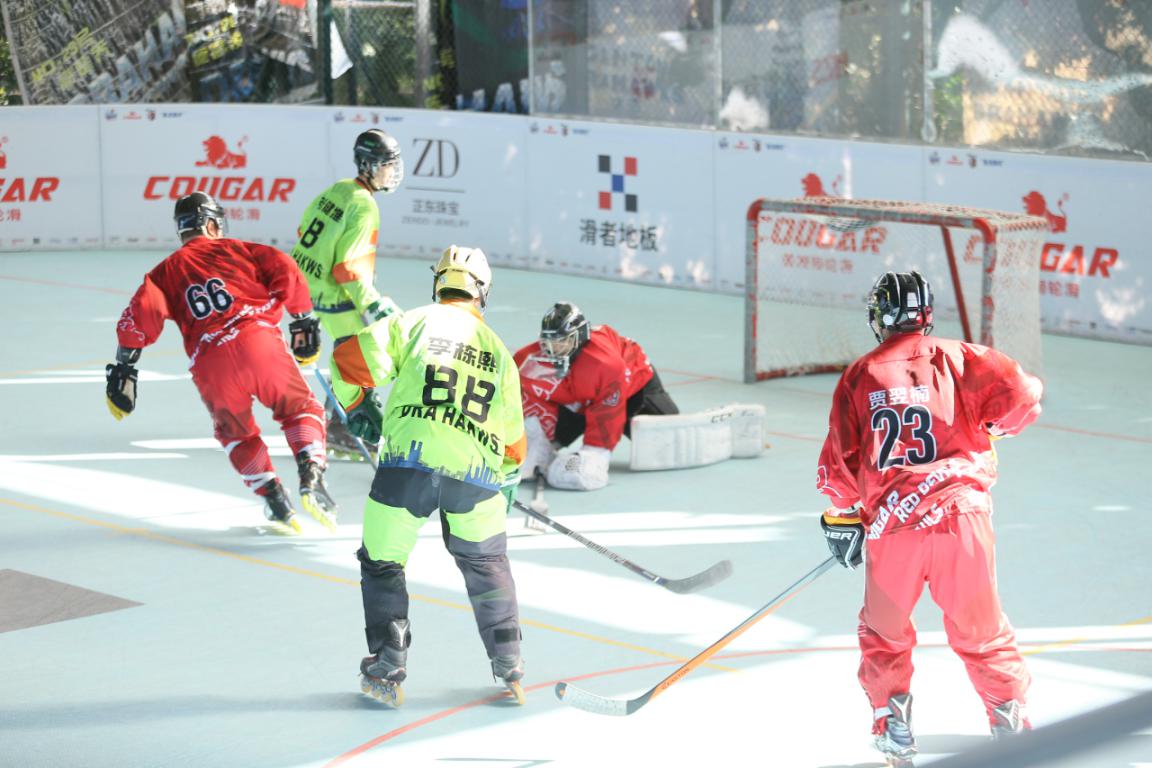 广东省美洲狮第一届轮滑球锦标赛,美洲狮元旦杯