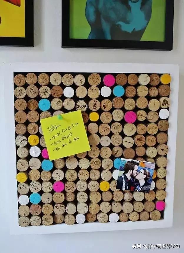 红酒木塞如何利用,红酒塞怎样做成艺术品