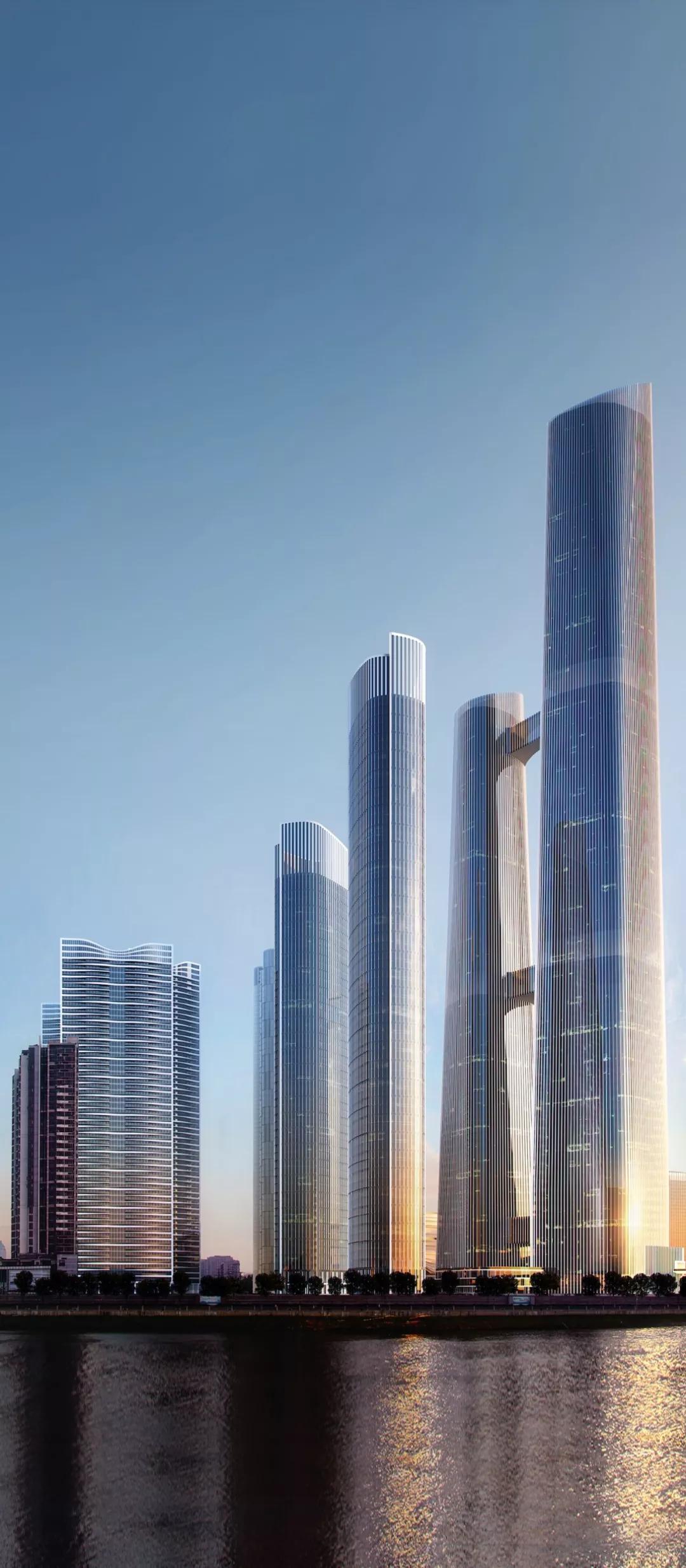 武汉400摩天高楼集合,武汉900米的高楼大厦