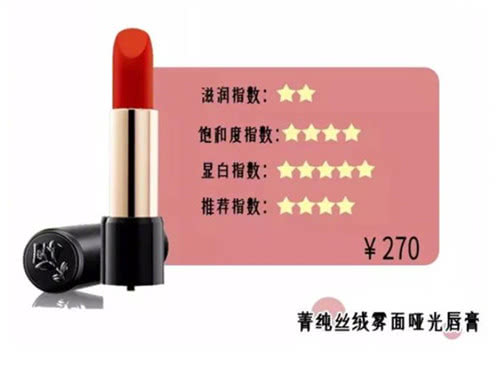 张雨绮娇兰口红,张雨绮娇兰