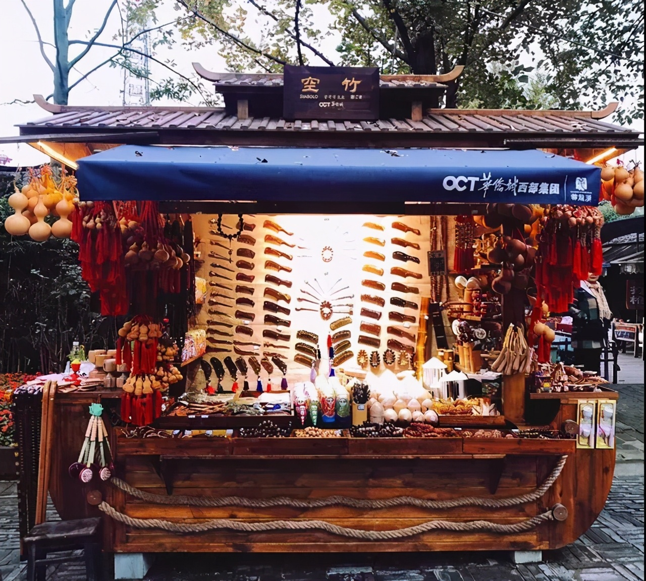 漫步天府之国黄龙溪古镇,成都黄龙溪鹿溪河