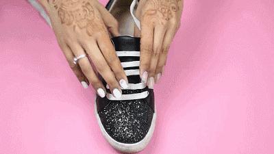 骑士靴鞋带系法杨幂,杨幂同款鞋子鞋带怎么系