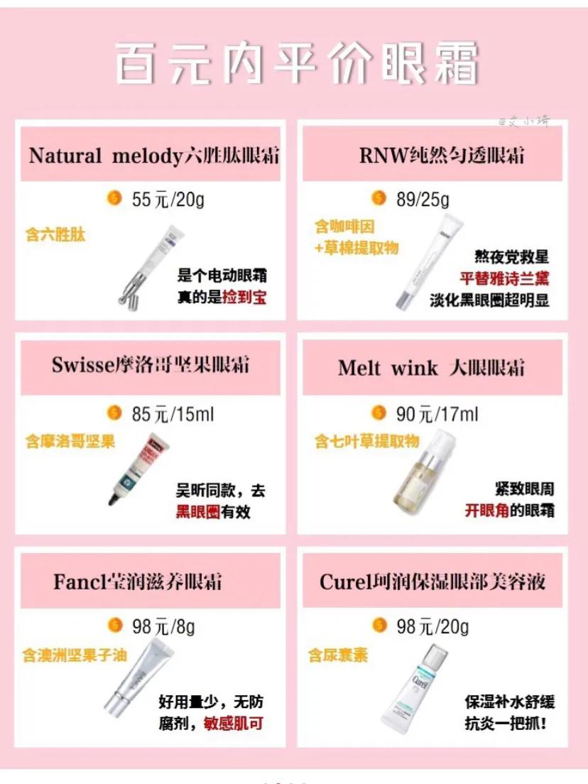 眼霜30岁以上抗皱怎样挑选,眼霜30以上用哪种眼霜最合适