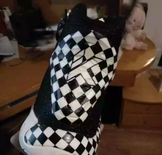 安踏kt5象棋,安踏kt6克莱汤普森灰橙涂鸦