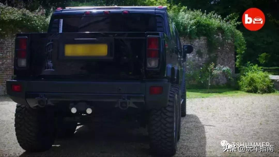 六轮悍马h2加长版视频,悍马h2越野最新款