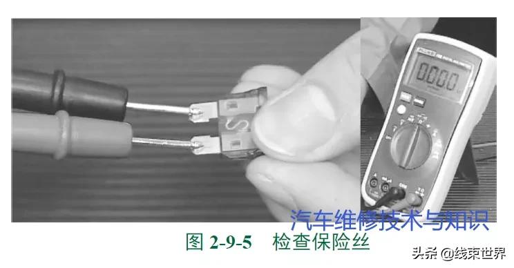 万用表判断汽车保险丝好坏的方法,汽车保险丝插片怎么看坏了