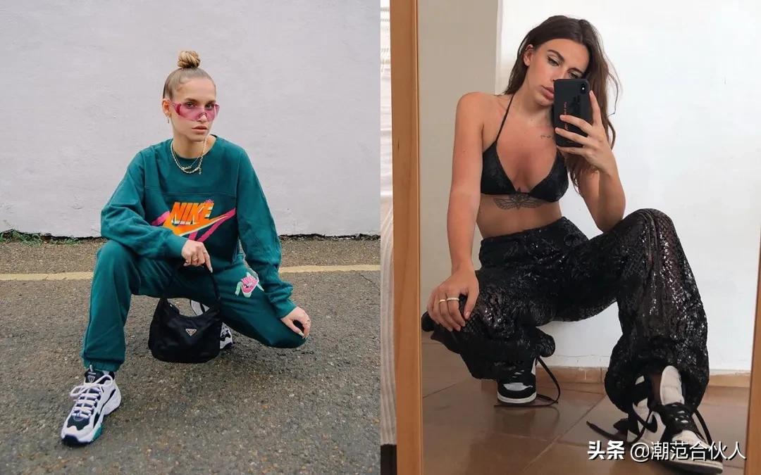 只会卖弄性感？实际上女sneaker的拍照姿势，那叫一个野