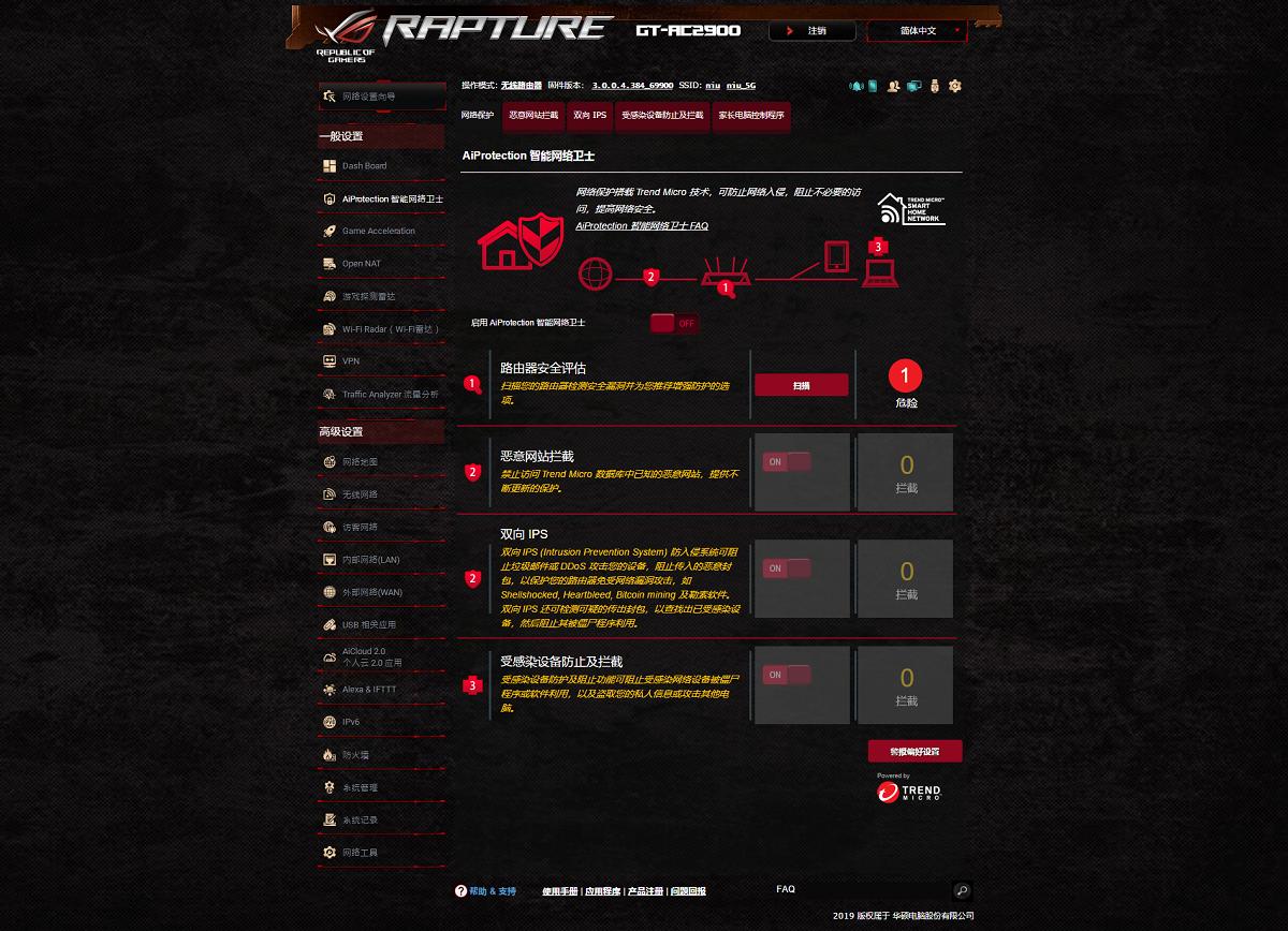 PS4SwitchXBox三重三端加速电竞路由ROGGT-AC2900测评体验