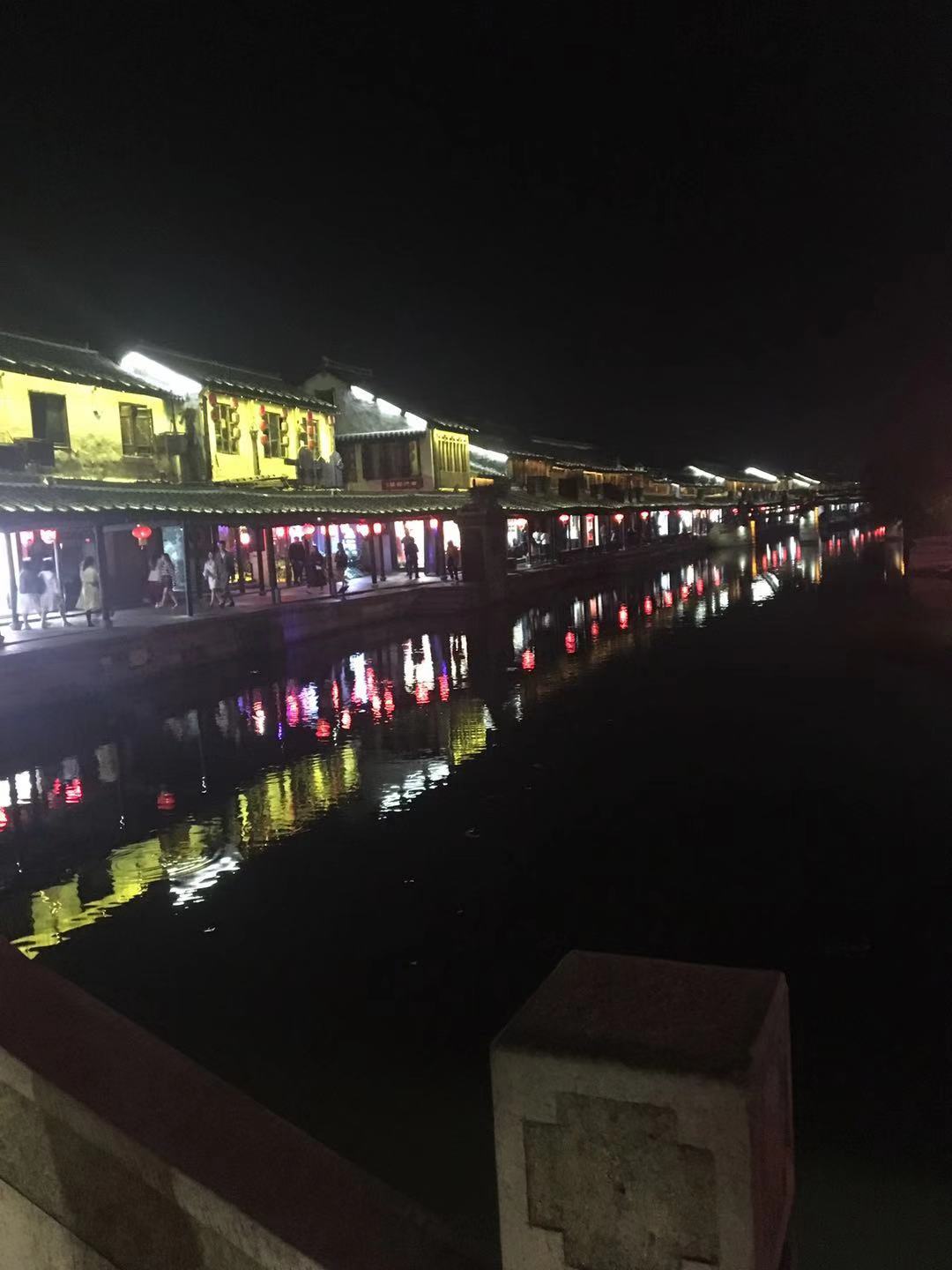枫泾到西塘最佳时间表,夜晚的枫泾